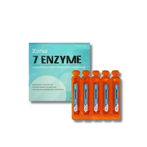 KORAS 7 ENZYME - Bổ sung enzyme, tăng cường tiêu hóa